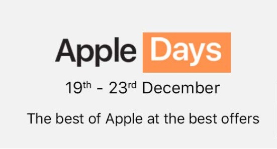 India Desire : Amazon Apple Days: Great Discount On Apple Products + Upto Rs 7000 Discount With HDFC Cards [19th-23rd Dec 2019]